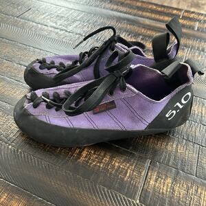 Five Ten 5.10 Stealth C4 Purple Rock Climbing Shoes Men’s 7.5 Women’s 9.5